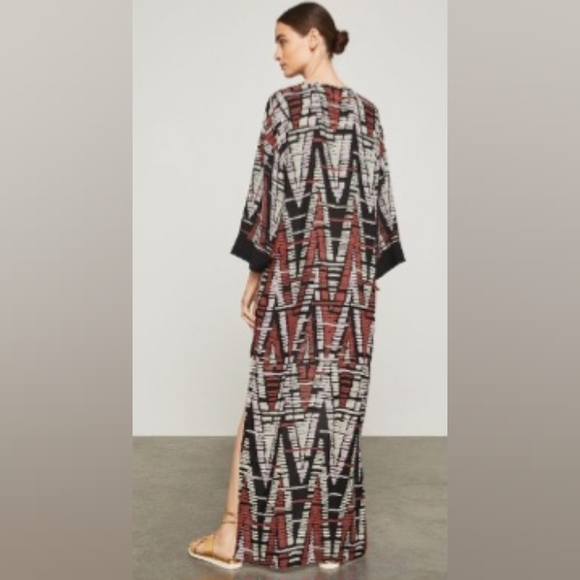 BCBG Max Azria Abstract Chevron High-Low Dress - Picture 2 of 5